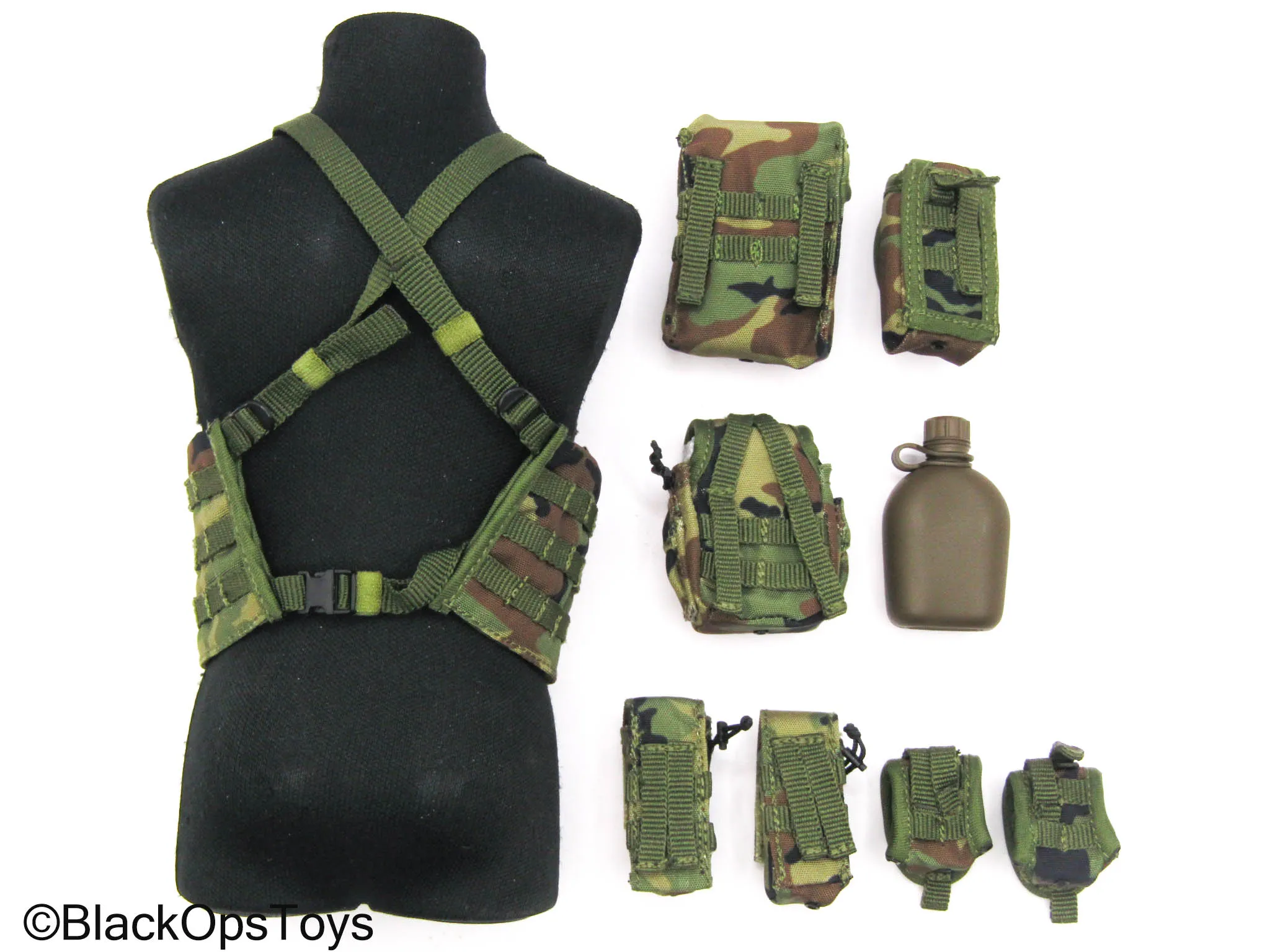 75th Ranger Regiment Airborne Ltd. - Woodland Camo Tac Rig Set