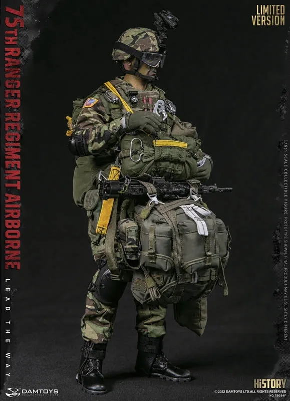 75th Ranger Regiment Airborne Ltd. - Woodland Camo Tac Rig Set