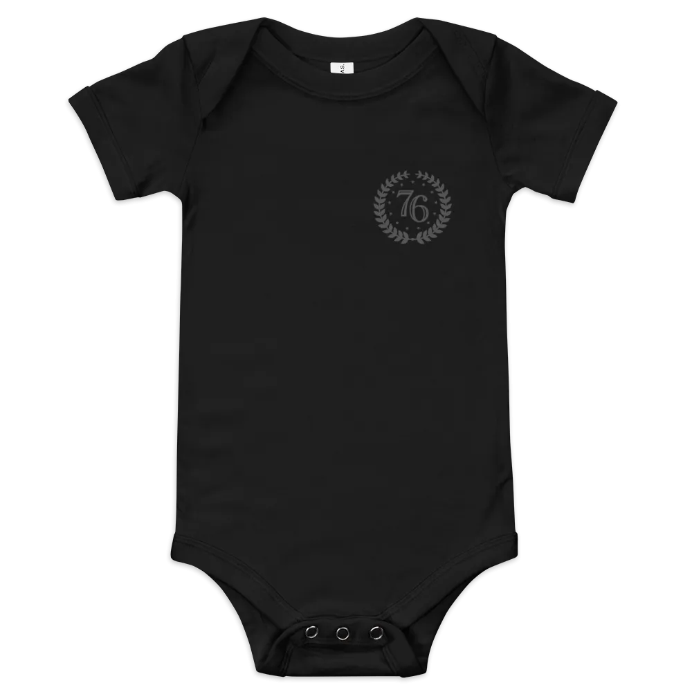 76 Crest Basic Tee - Onesie - Blacked Out (LIMITED)