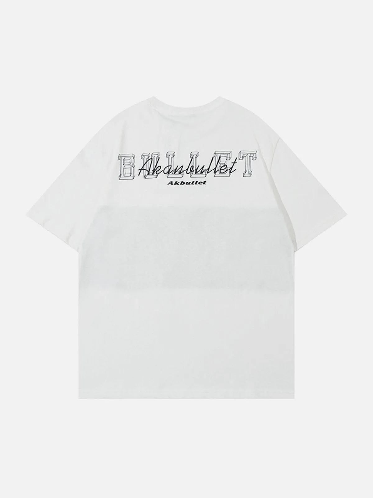 AlanBalen® - Chain Contrast Print Tee