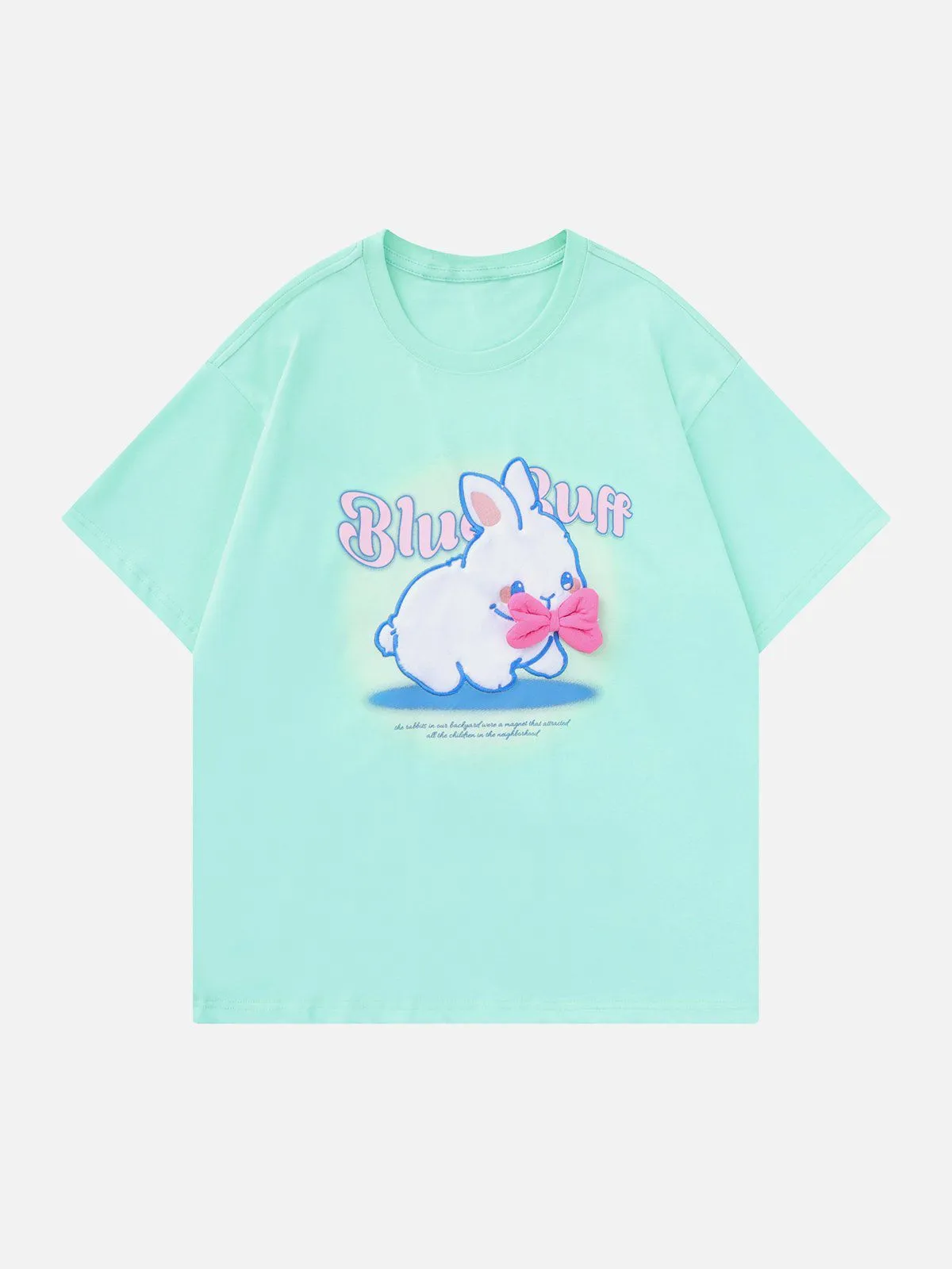 AlanBalen® - Embroidered Plush Rabbit Tee