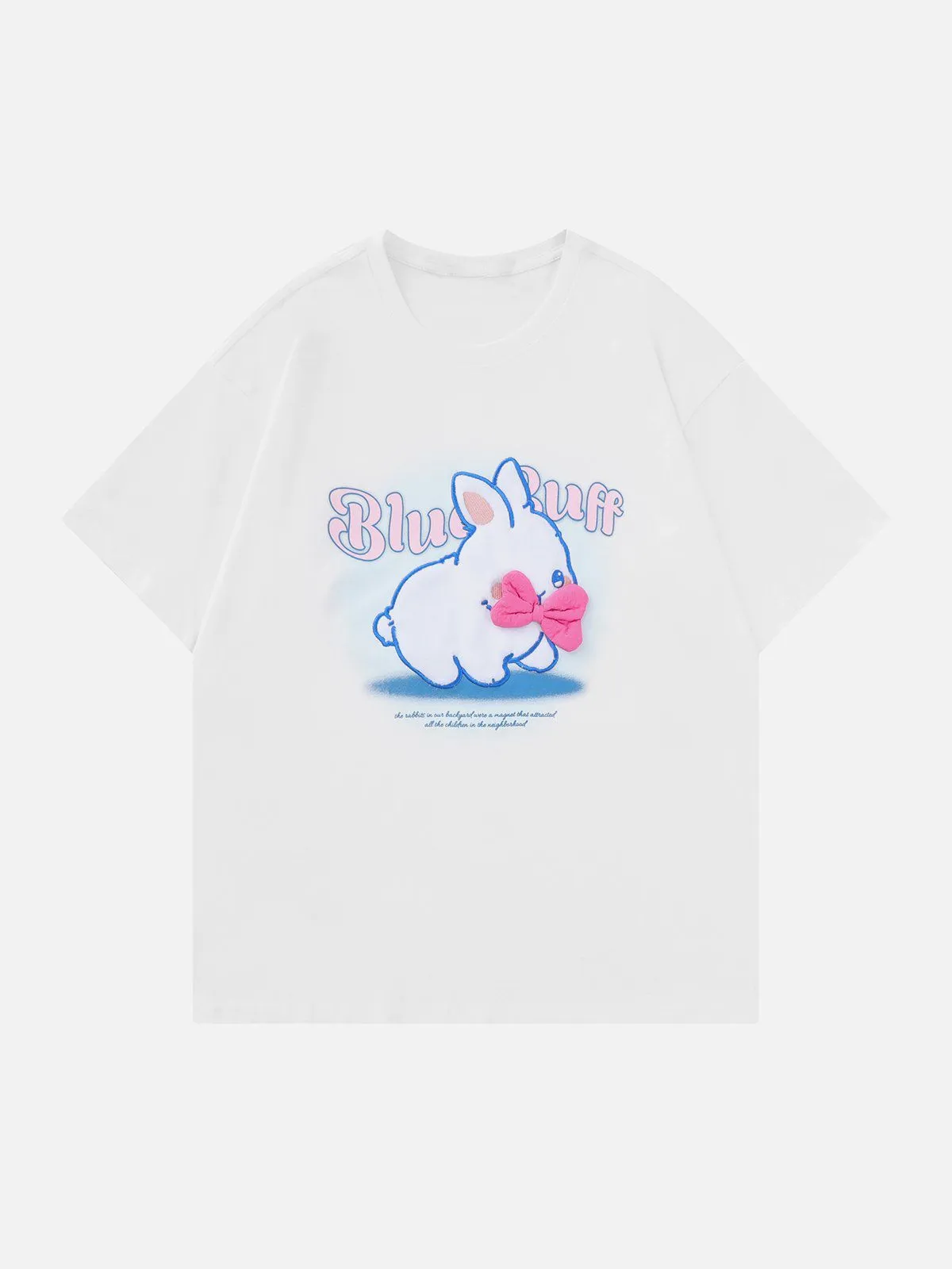 AlanBalen® - Embroidered Plush Rabbit Tee