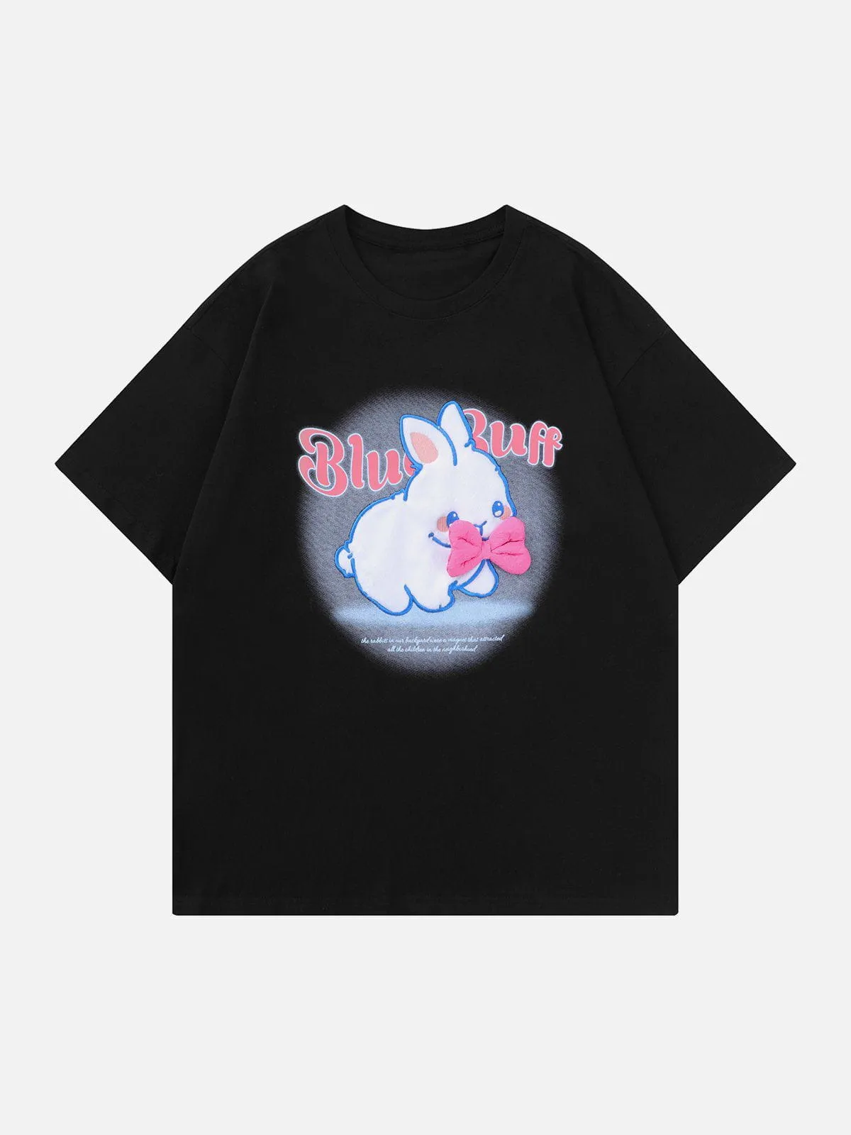 AlanBalen® - Embroidered Plush Rabbit Tee