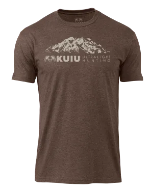 Alaska Range T-Shirt | Espresso