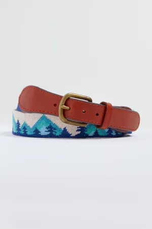 Alpine Needlepoint Belt