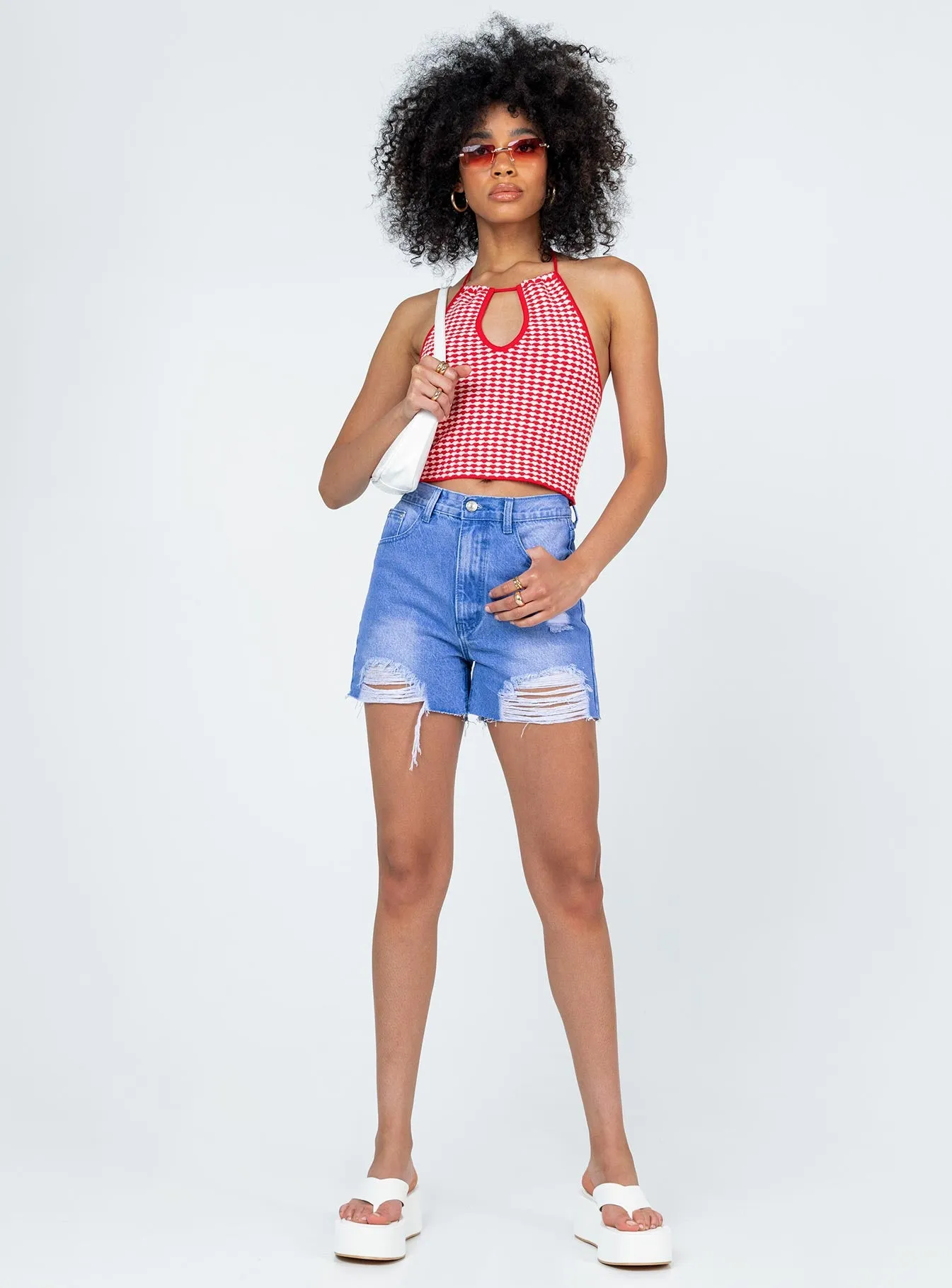 Alvana Denim Shorts