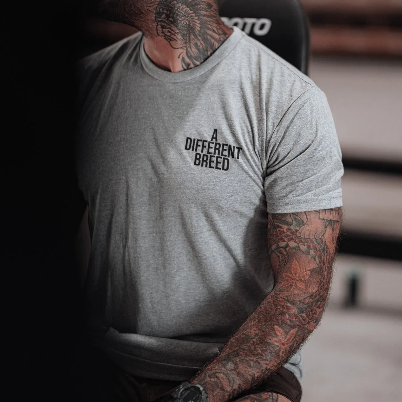 Basic Training Tee - Creed Heather Grey