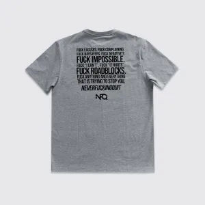 Basic Training Tee - Creed Heather Grey