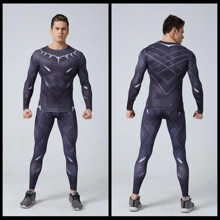 BLACK PANTHER Compression Leggings for Men