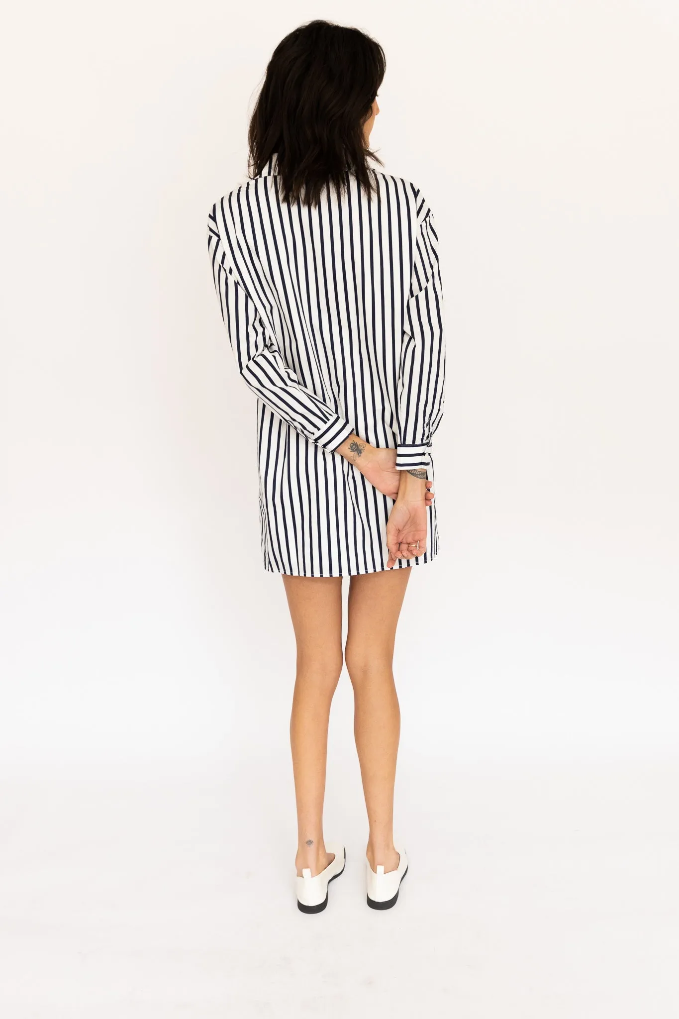 Button Up Mini Dress