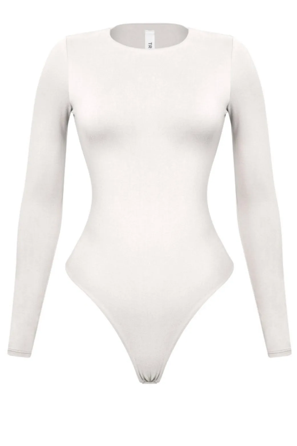 Cara Long Sleeve Bodysuit (Off White)