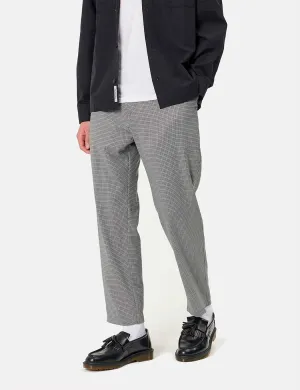 Carhartt-WIP Menson Pant (Lewis Houndstooth) - Black