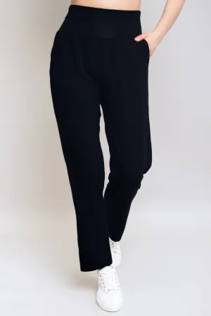 Clair Pant, Black, Bamboo