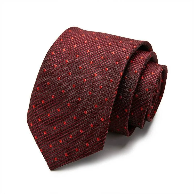 Colorful Silk Neck Ties Formal Professional Slim Ties