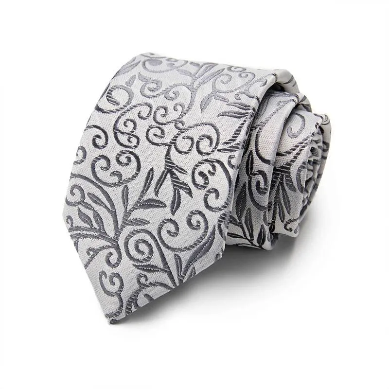 Colorful Silk Neck Ties Formal Professional Slim Ties