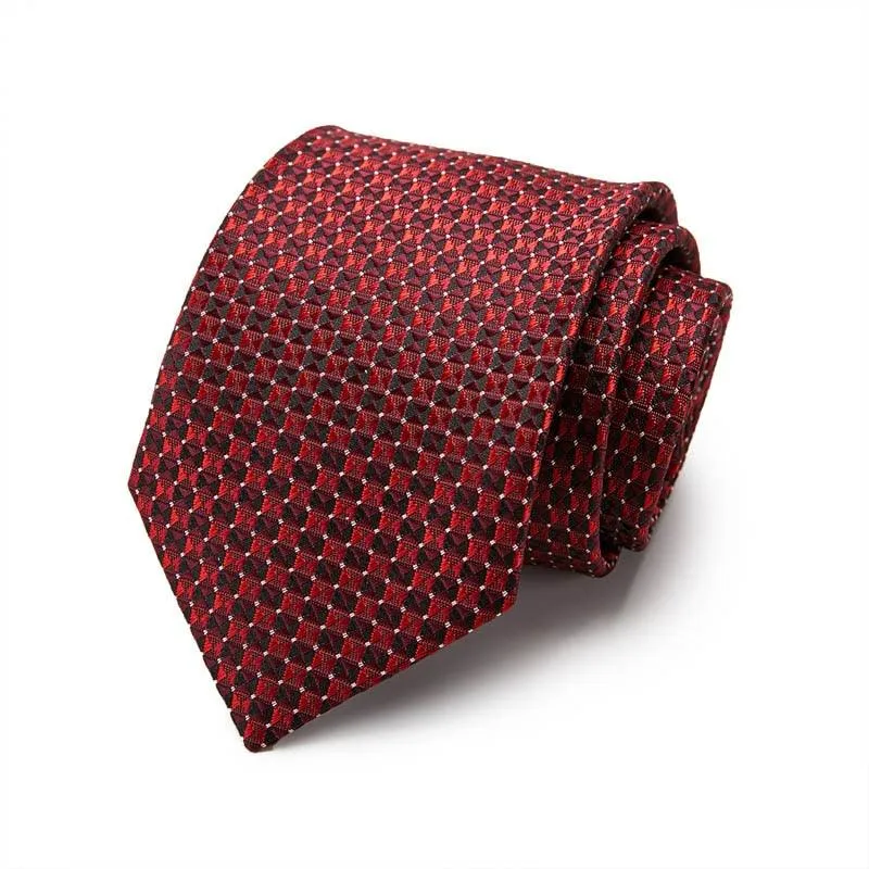 Colorful Silk Neck Ties Formal Professional Slim Ties