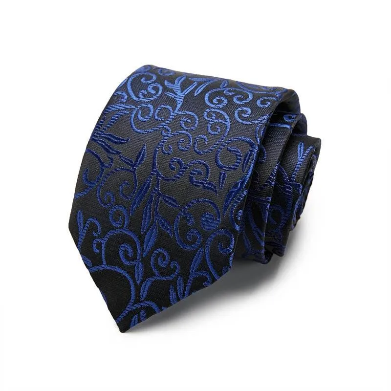 Colorful Silk Neck Ties Formal Professional Slim Ties