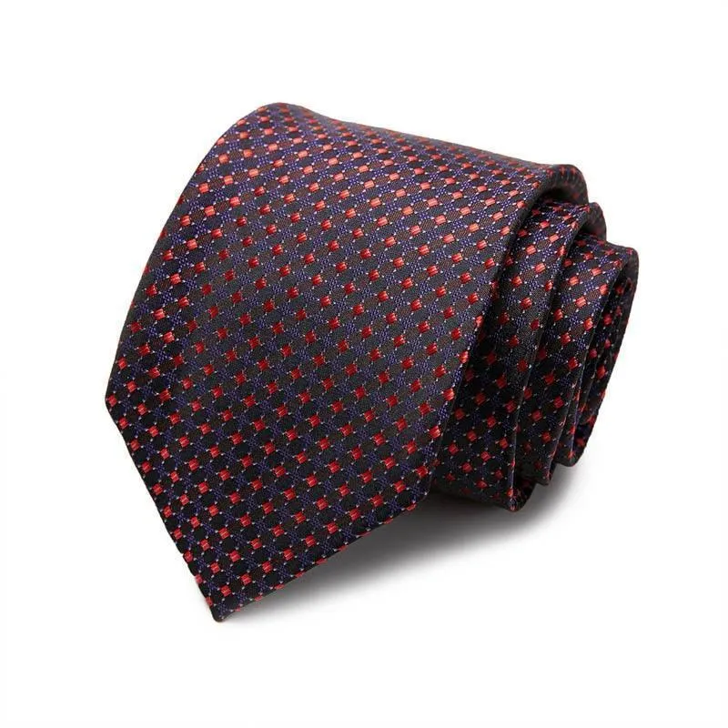 Colorful Silk Neck Ties Formal Professional Slim Ties