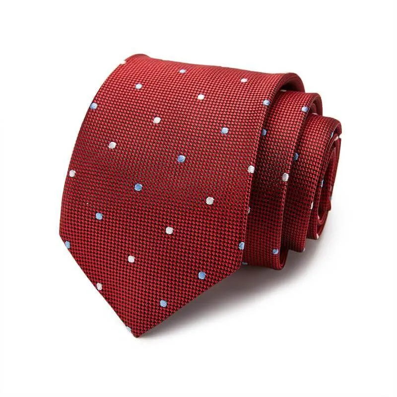 Colorful Silk Neck Ties Formal Professional Slim Ties