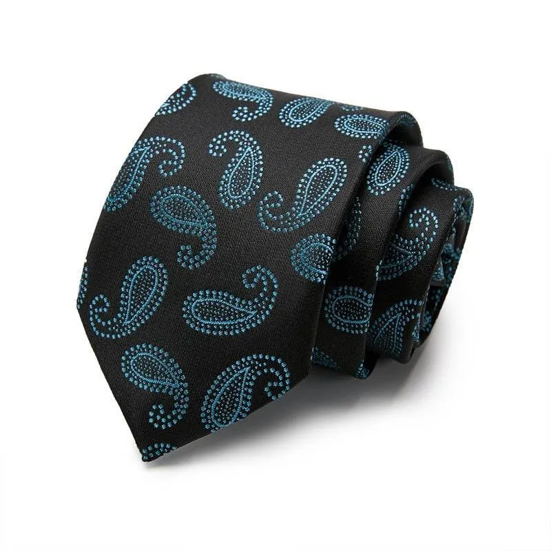 Colorful Silk Neck Ties Formal Professional Slim Ties