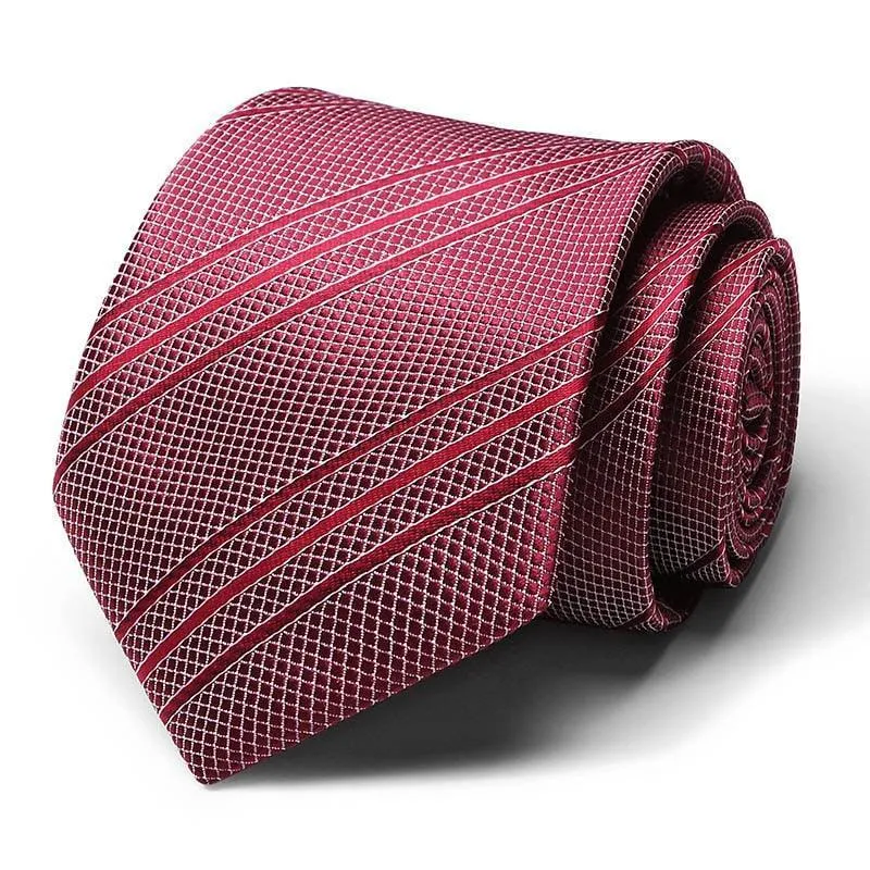 Colorful Silk Neck Ties Formal Professional Slim Ties