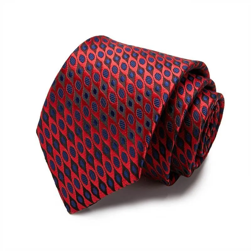 Colorful Silk Neck Ties Formal Professional Slim Ties