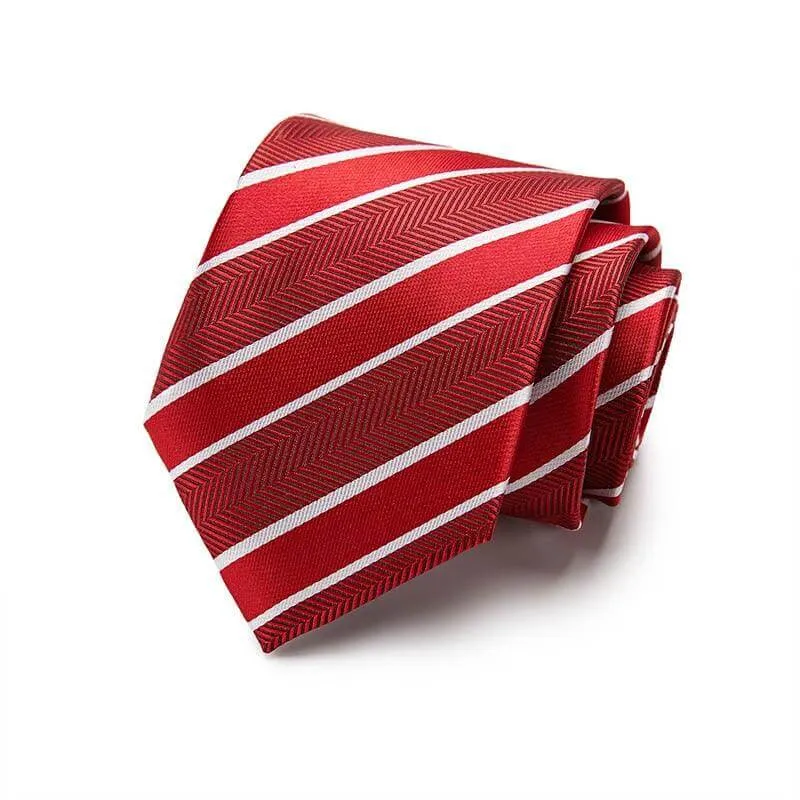 Colorful Silk Neck Ties Formal Professional Slim Ties