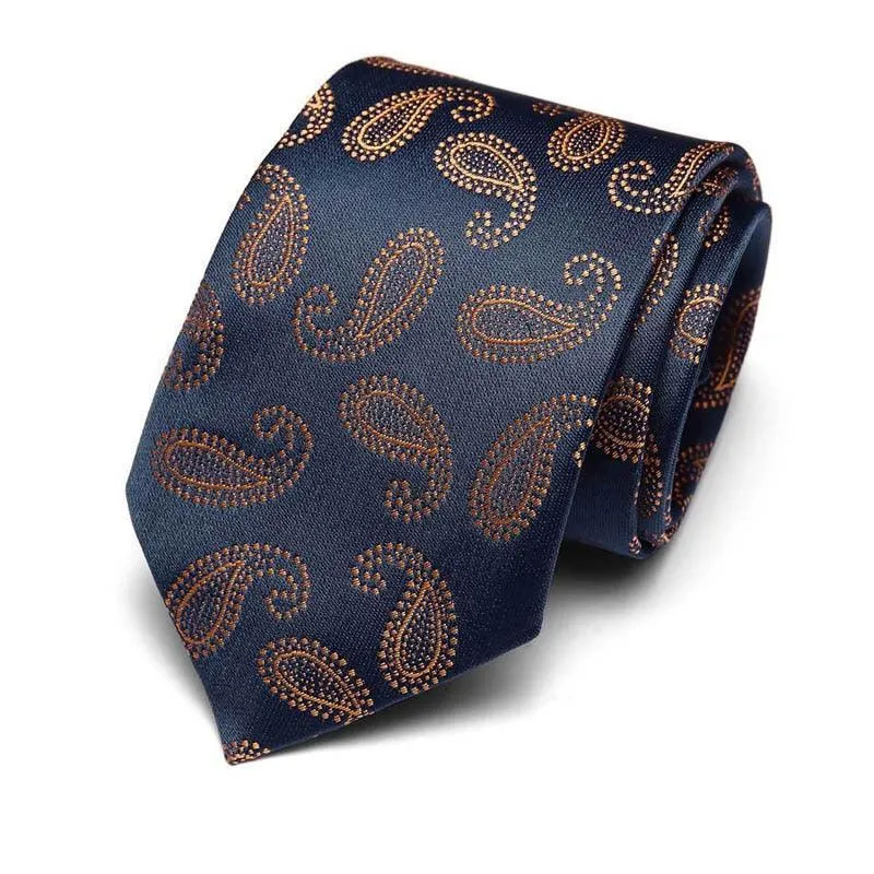 Colorful Silk Neck Ties Formal Professional Slim Ties