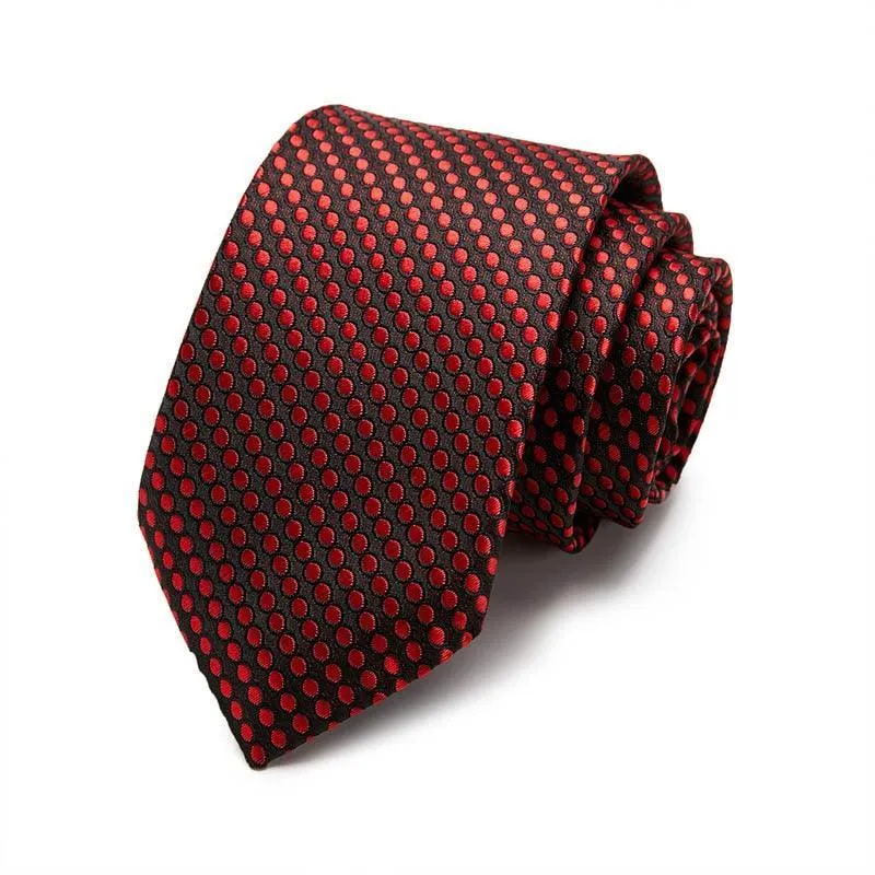 Colorful Silk Neck Ties Formal Professional Slim Ties