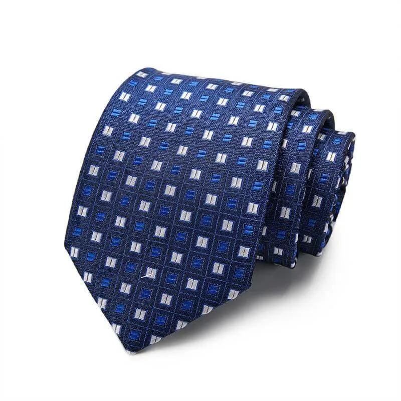 Colorful Silk Neck Ties Formal Professional Slim Ties