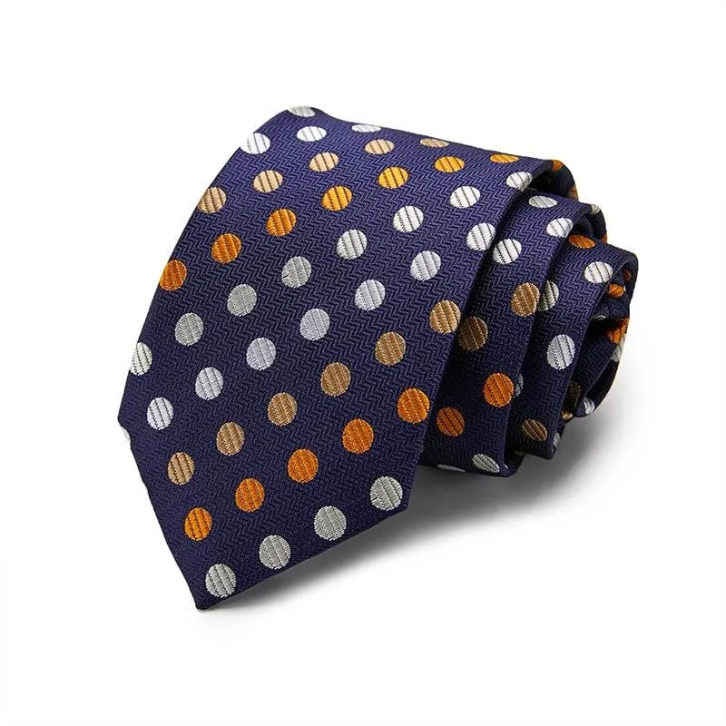 Colorful Silk Neck Ties Formal Professional Slim Ties