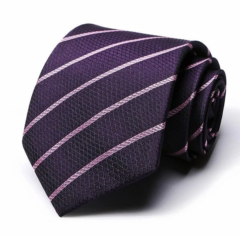 Colorful Silk Neck Ties Formal Professional Slim Ties