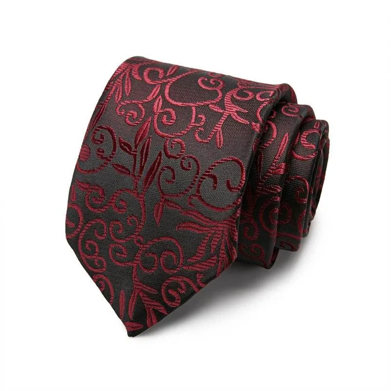 Colorful Silk Neck Ties Formal Professional Slim Ties