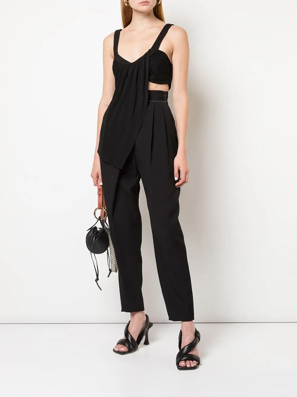 DRAPE FRONT PANT