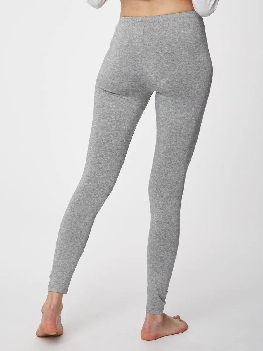 Essential Bamboo Organic Cotton Leggings - Grey Marl