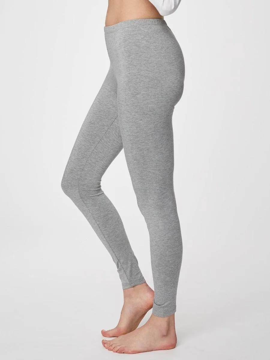 Essential Bamboo Organic Cotton Leggings - Grey Marl