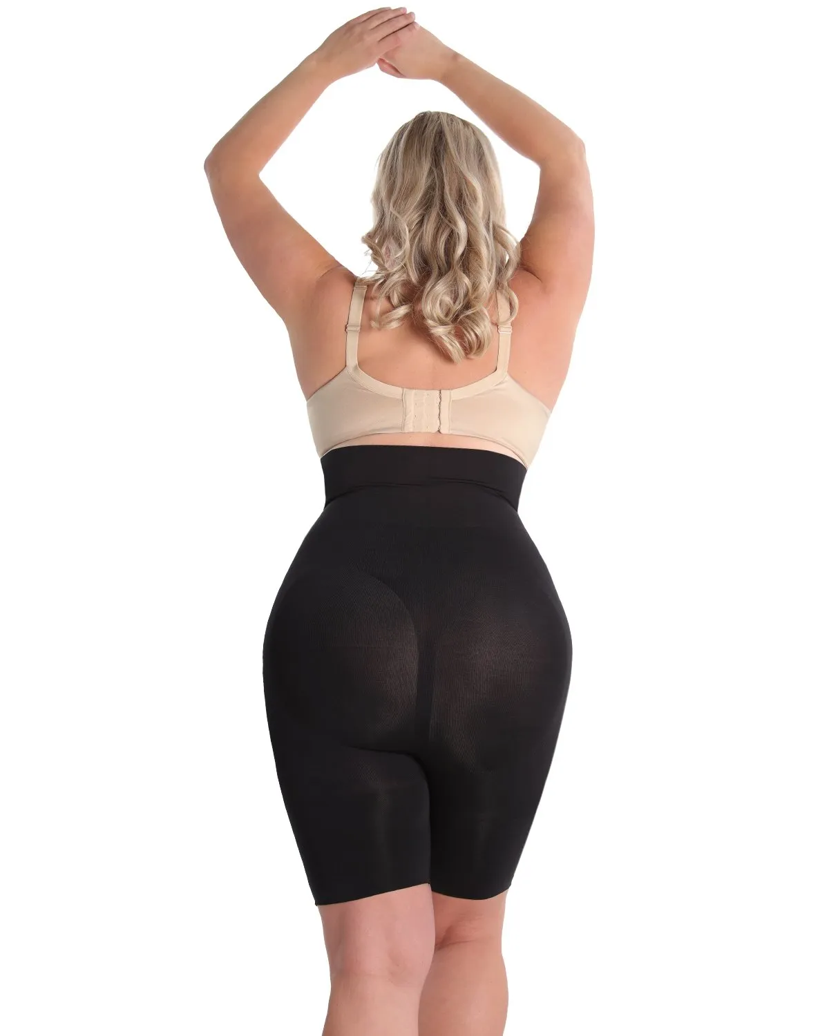 High-Waisted Seamless Firming Thigh Shaper