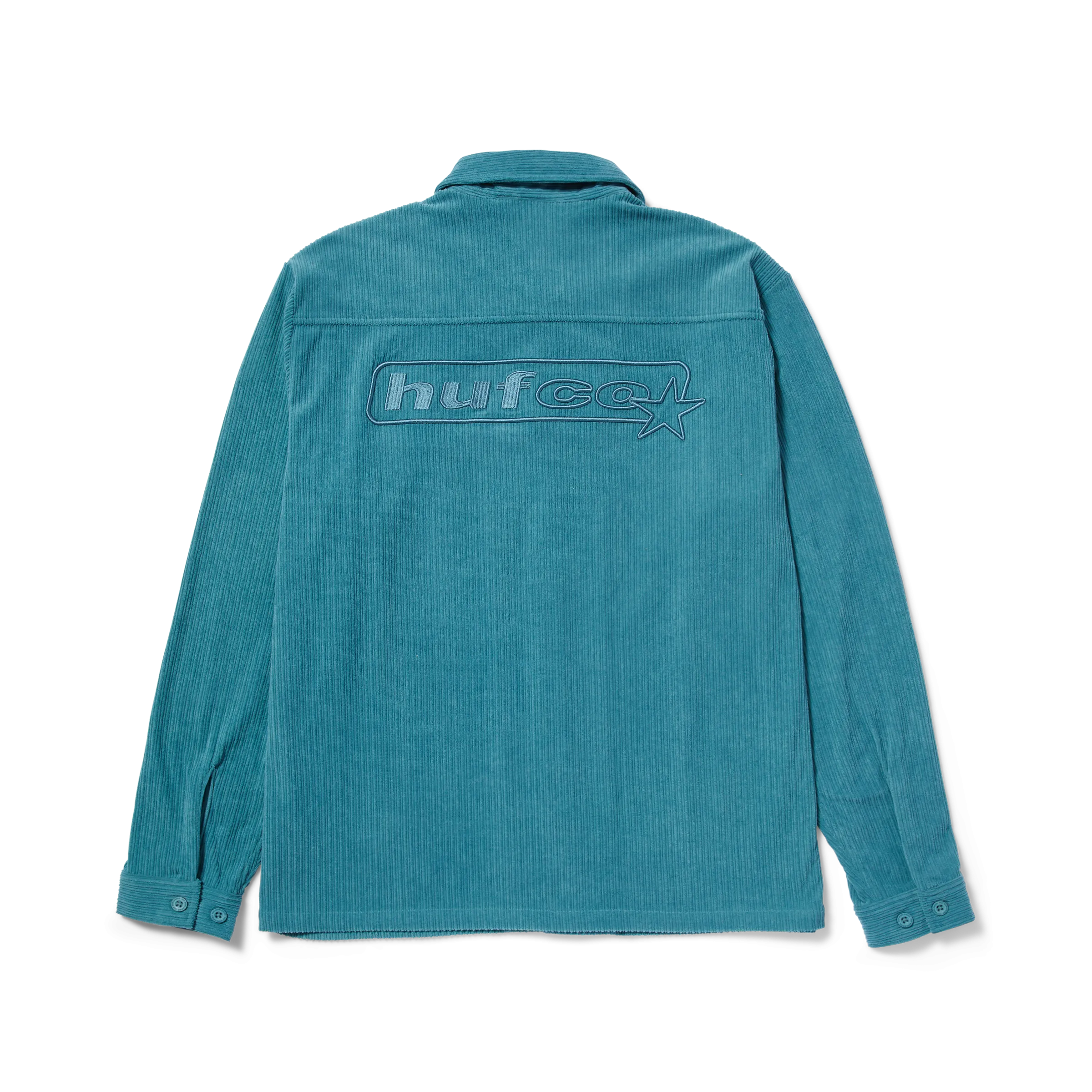 Huf Co Corduroy Overshirt (Dark Teal)