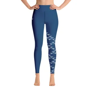 Iwa Birds Wahine Full Length High Waisted Legging