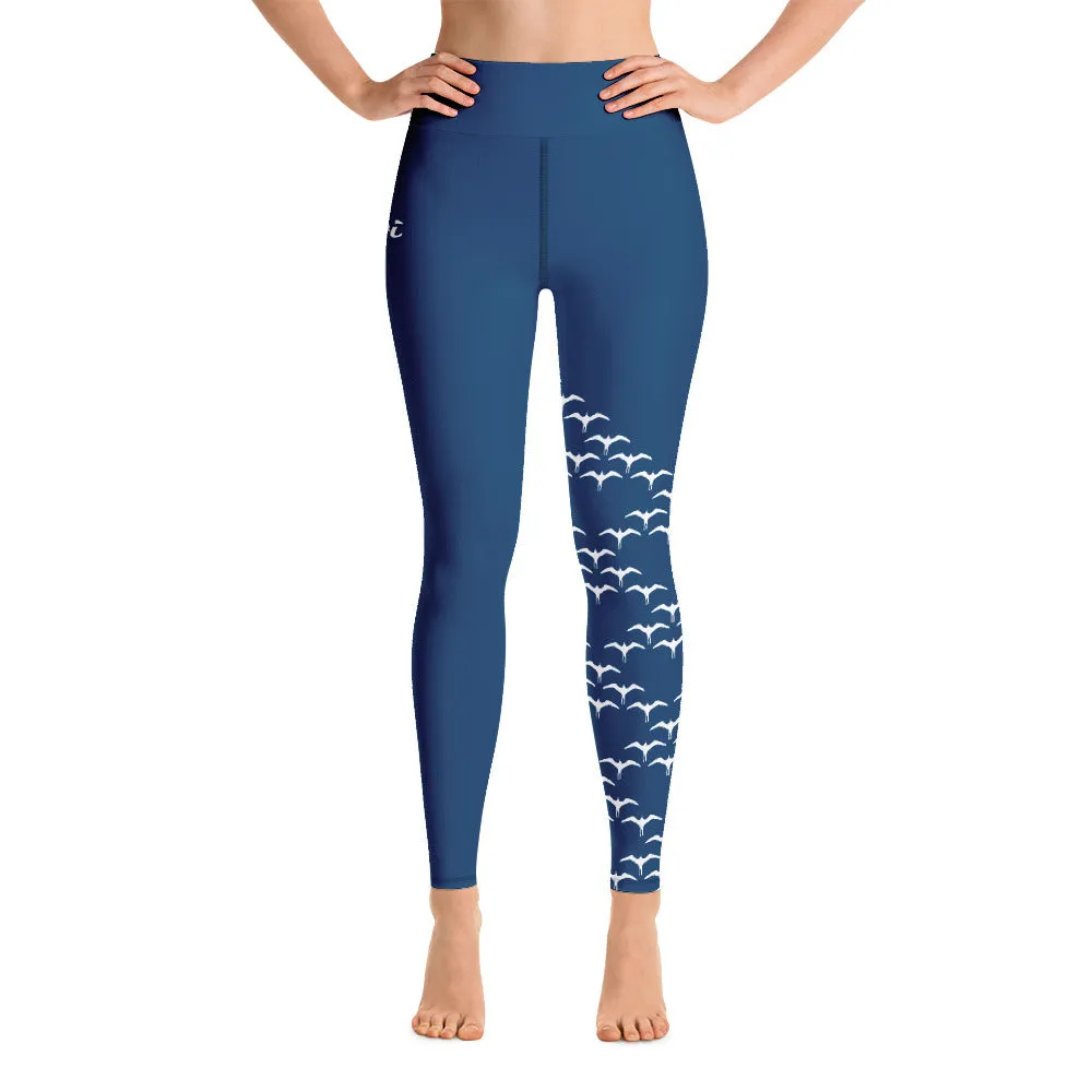 Iwa Birds Wahine Full Length High Waisted Legging