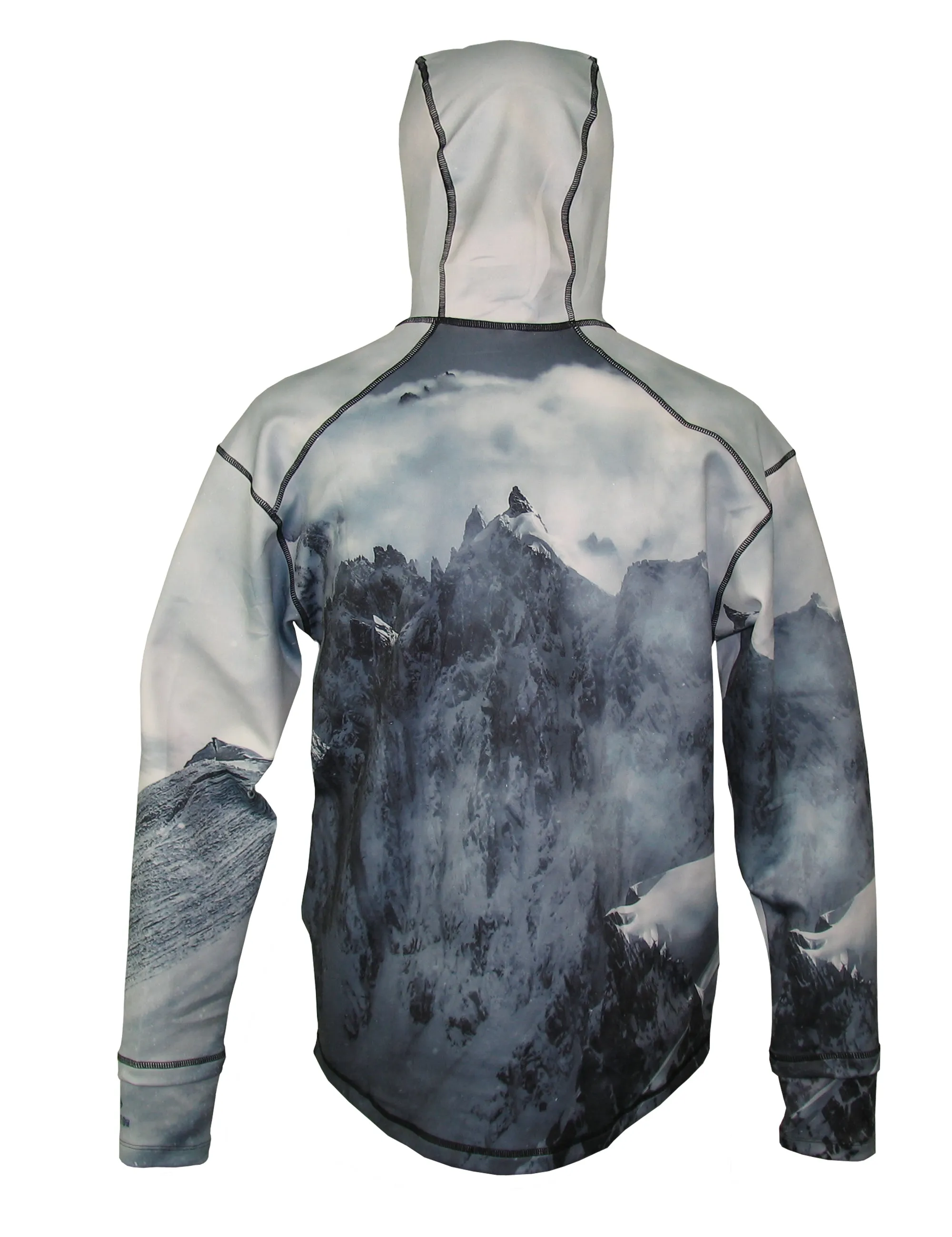 Jagged Edge Heavyweight 1/4-Zip FlexShell Mountain Hoodie