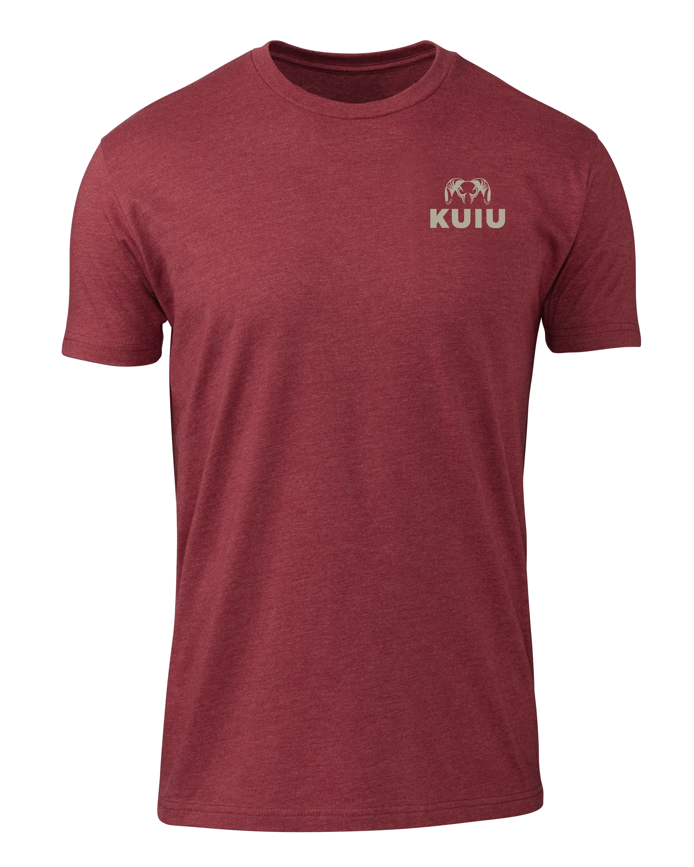 KUIU Vias Ram Flag T-Shirt | Cardinal