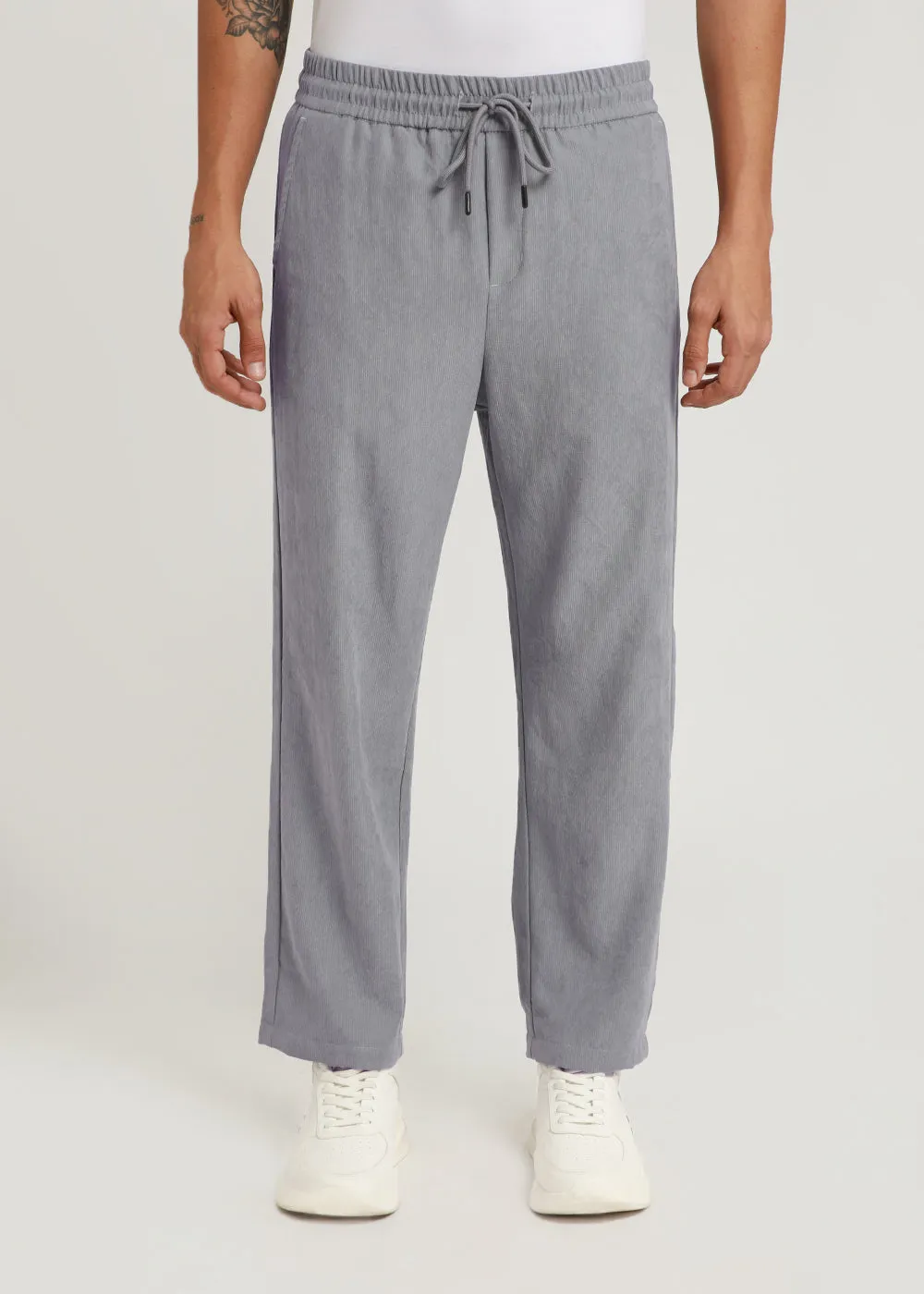 Lavender Pin Stripe Corduroy Pant