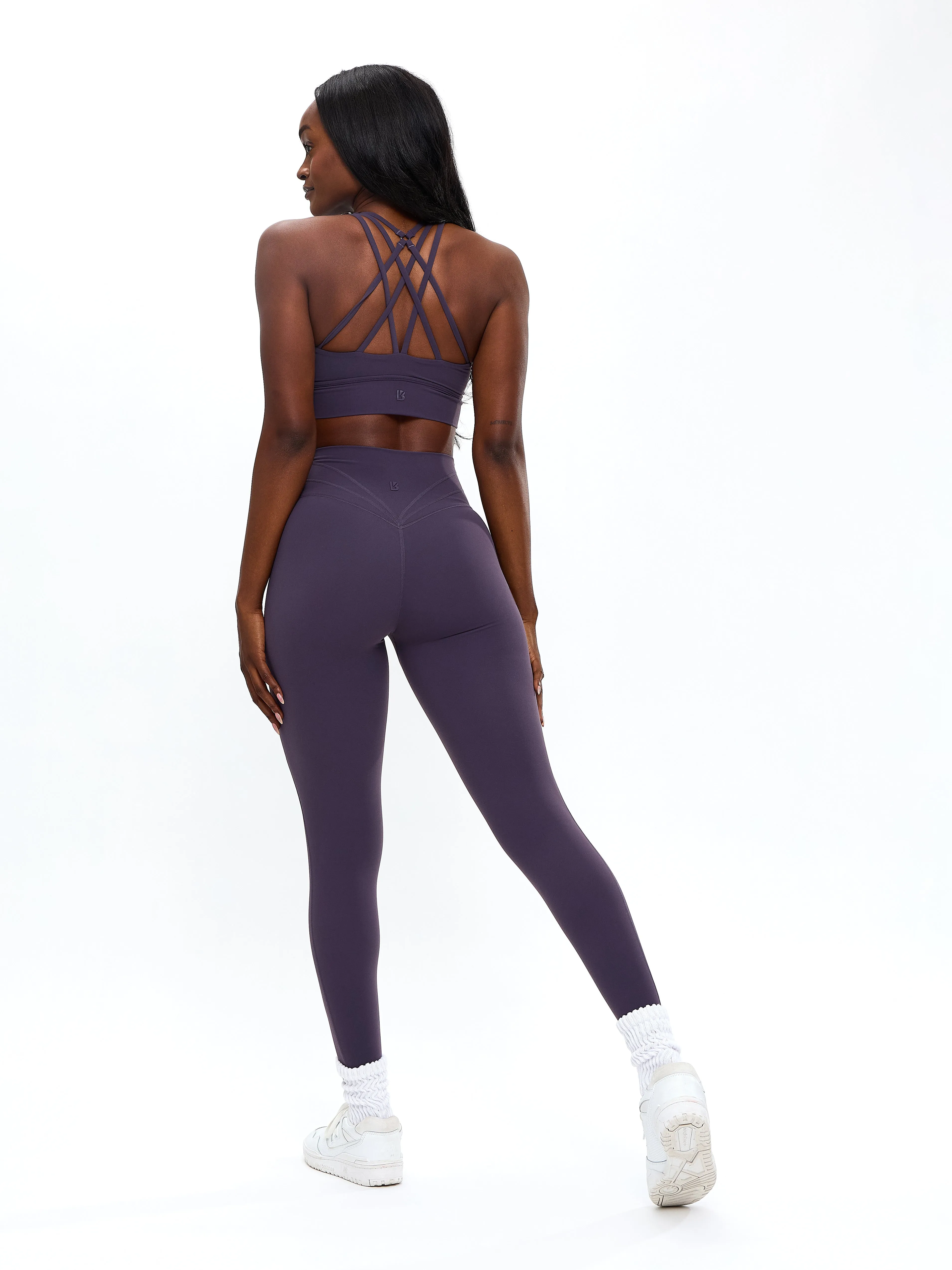 Legacy Legging - Purple Shadow