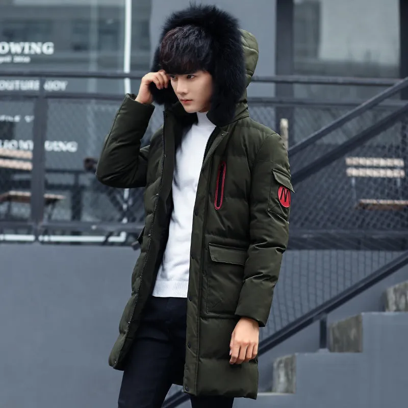 Men Coat Thickened Cotton Padded Jacket