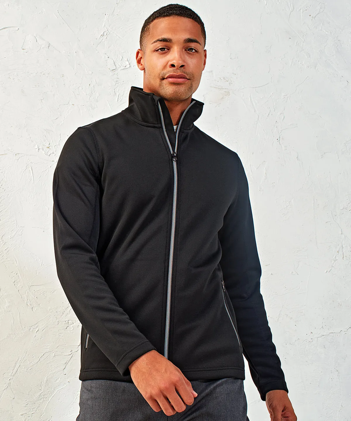 Men's Premier Spun Dyed Full Zip Mid Layer {R-PR808}