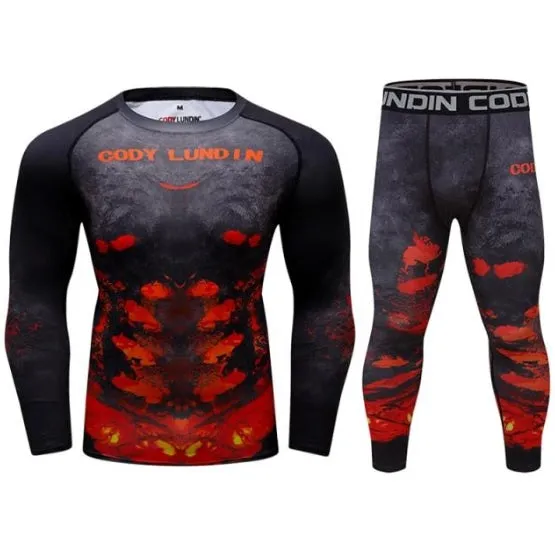 Men's Warrior Series 'Magma' Elite Compression Set