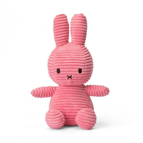 Miffy Sitting Corduroy Plush (various colours available)