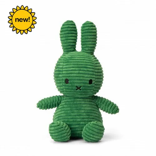 Miffy Sitting Corduroy Plush (various colours available)