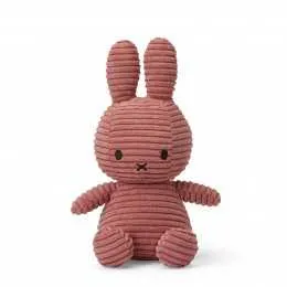 Miffy Sitting Corduroy Plush (various colours available)